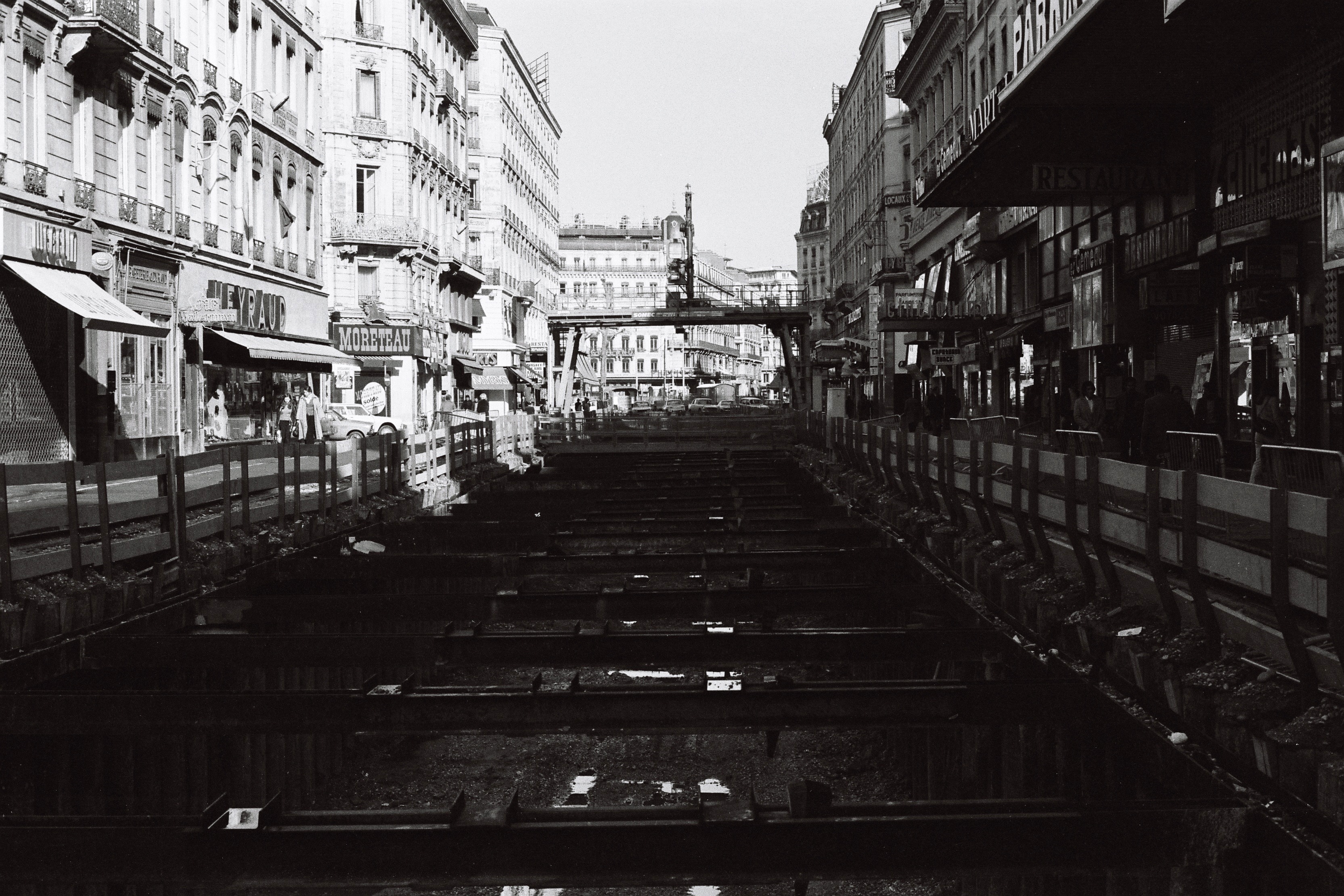 Ligne A - Rue de la République - 26 janvier 1975