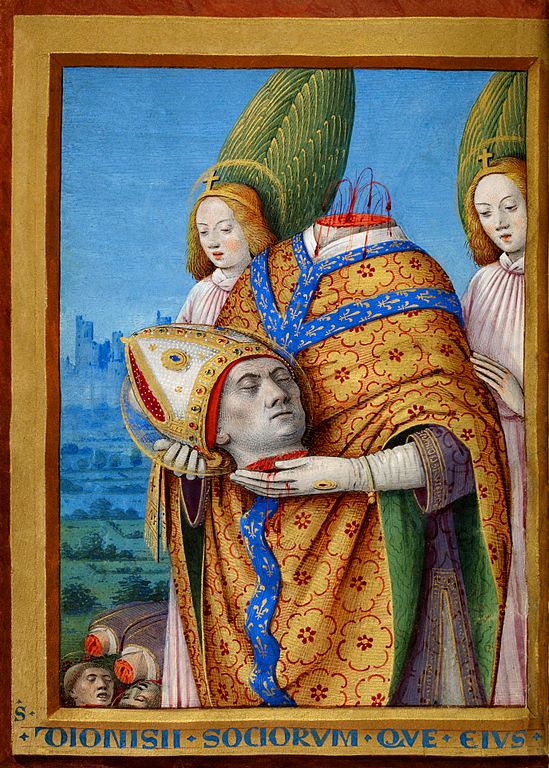 Saint Denis - Jean Bourdichon. Horae ad usum parisensem - 1480, BNF