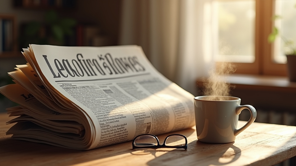 Écran de smartphone affichant l'application Centre France Le Journal avec différents titres régionaux