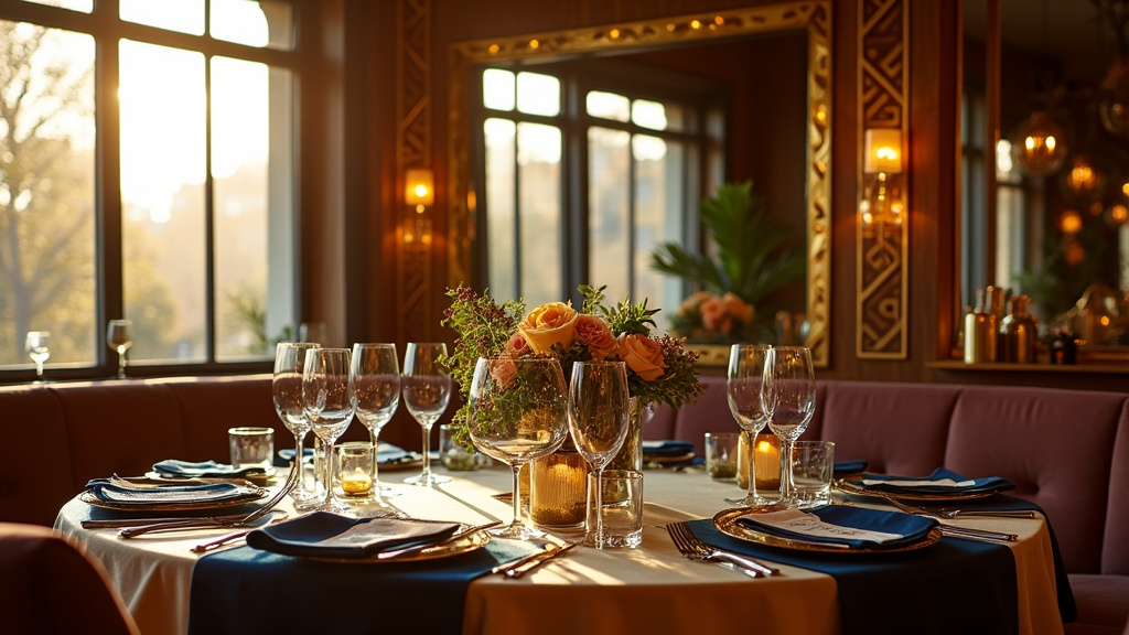 Vue intérieure de BeauCoCo Lyon avec son décor Art Déco et l'atmosphère feutrée