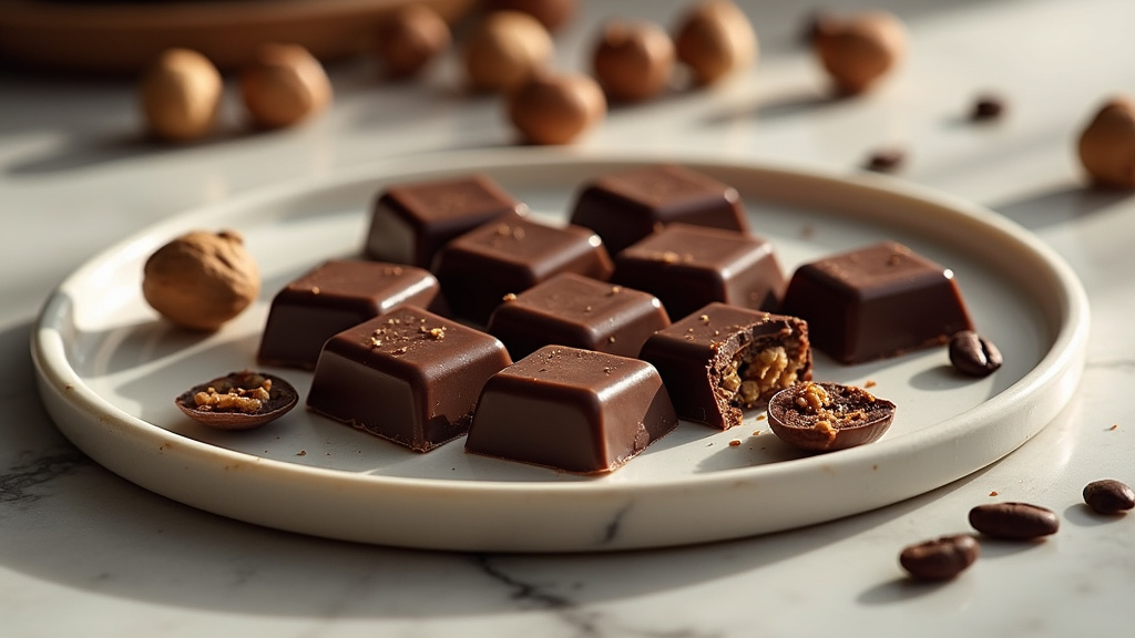 Variétés de fèves de cacao de différentes origines géographiques utilisées par Bernachon