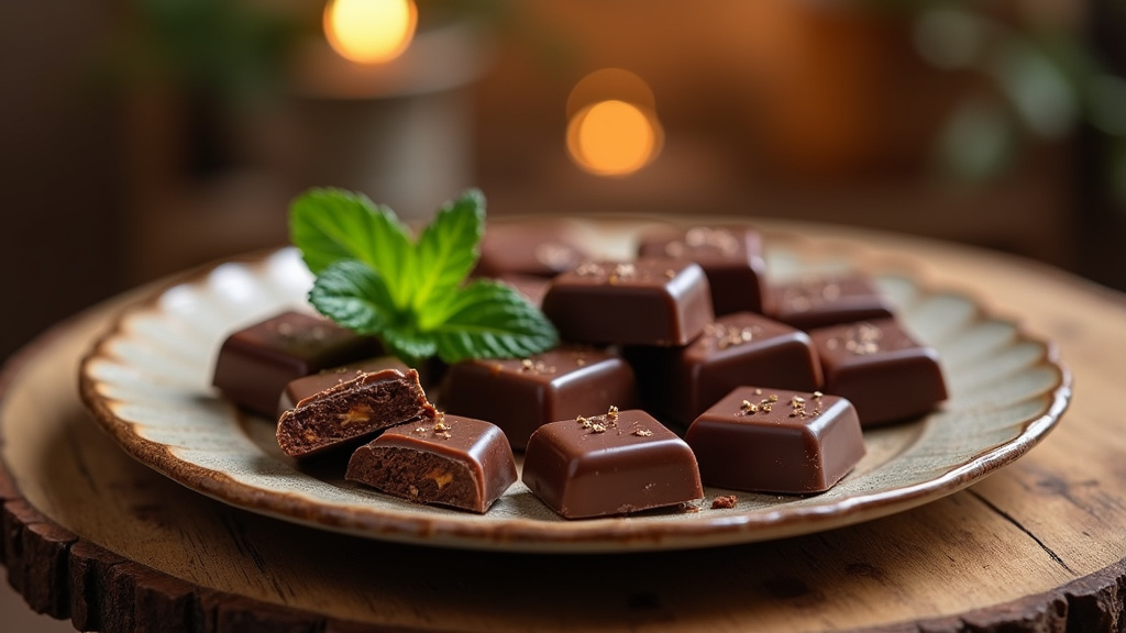 Façade élégante de la chocolaterie Bernachon à Lyon, avec son enseigne sobre et son ambiance chaleureuse