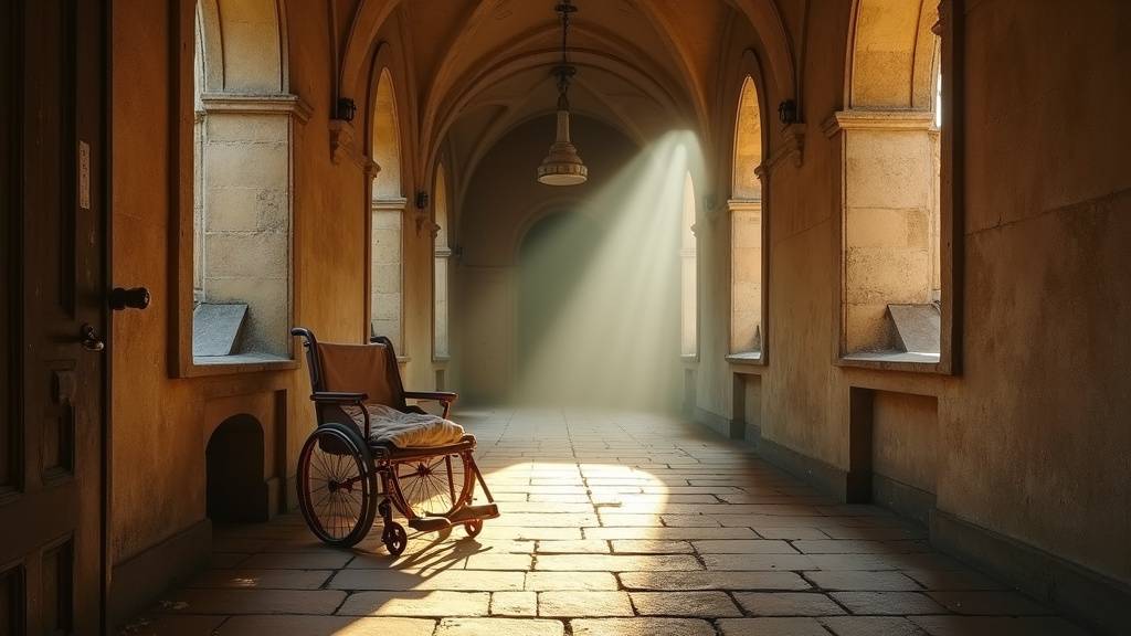 Vue actuelle de l'Hôtel-Dieu dans le quartier Confluence