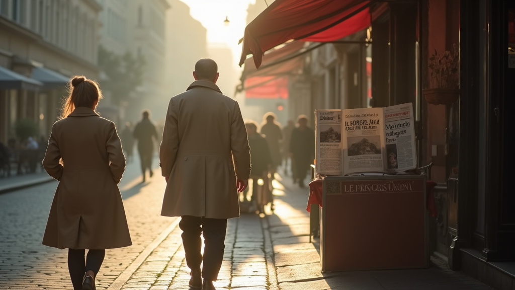 Bâtiment historique du siège du journal Le Progrès à Lyon