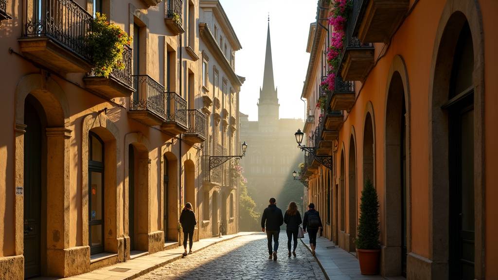 Église Sainte-Blandine de Lyon avec son architecture néogothique et son clocher dominant le quartier