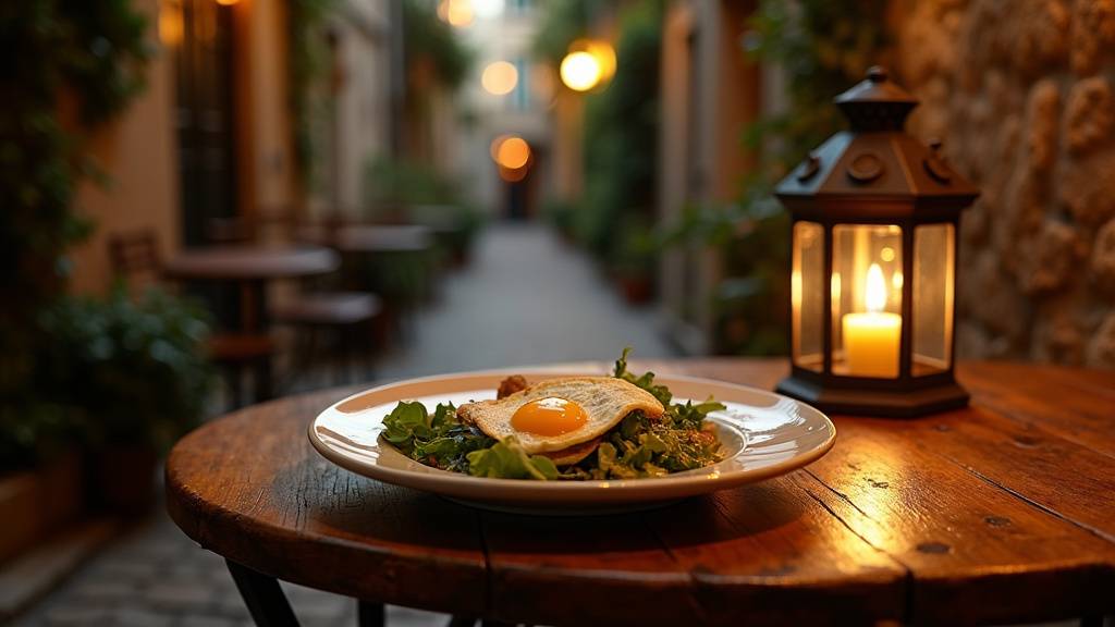 Quai du Rhône à Lyon en soirée avec des promeneurs et l'illumination des ponts