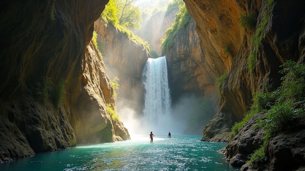 Village historique de Colungo avec ses ruelles étroites et ses murs en pierre sèche