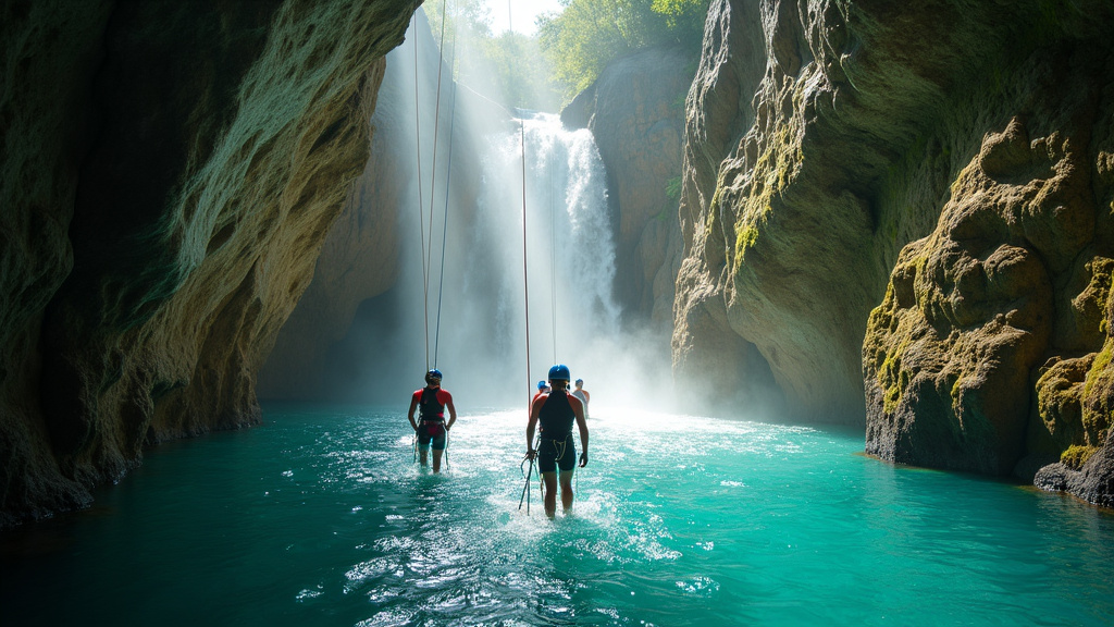 Paysage montagneux de la Sierra de Guara avec falaises calcaires et vallées verdoyantes