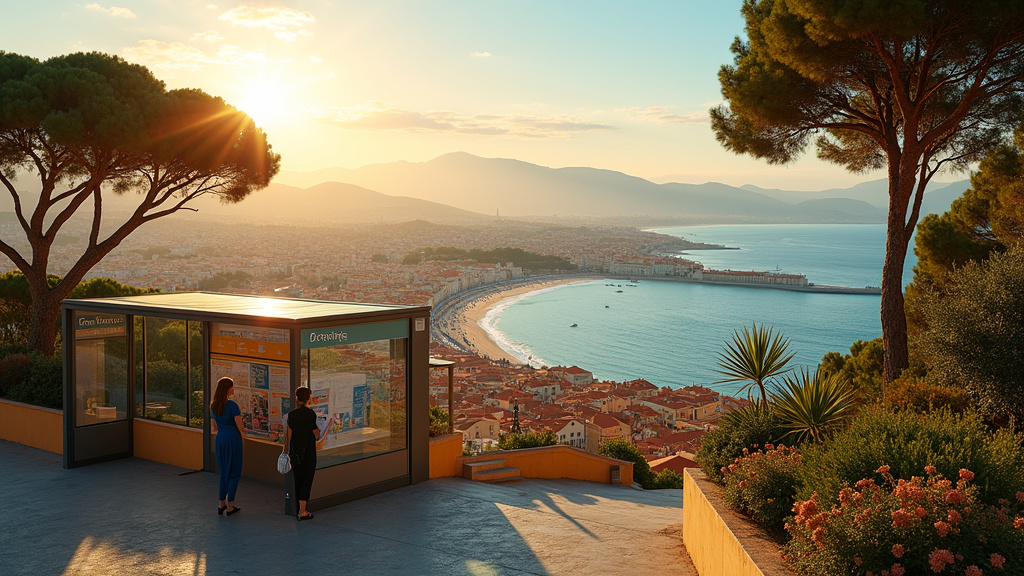 Bureau d'information touristique de Nice Côte d'Azur à la Promenade des Anglais