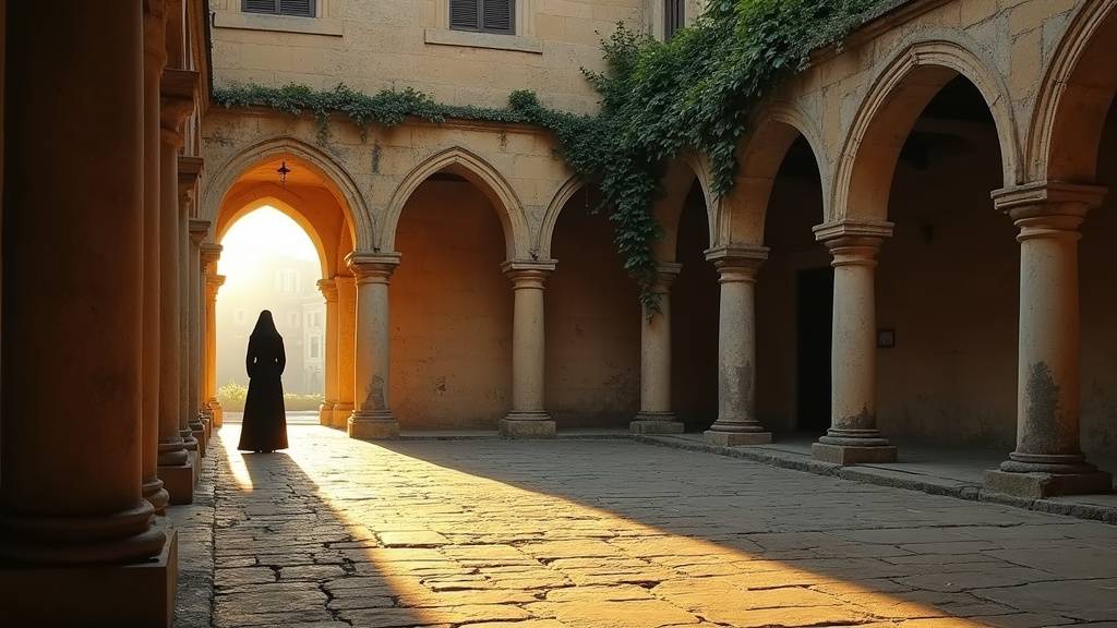 Sœurs hospitalières en train de soigner des patients