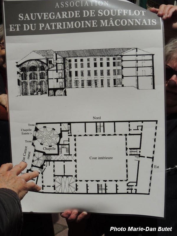 Plan de la Charité de Soufflot Plan de la Charité de Soufflot